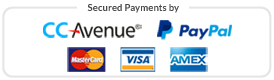 Secured Payments by CCAvenue & PayPal